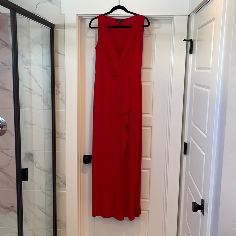 BCBG Max Red Maxi Dress Size 8